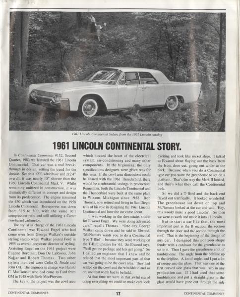 1961 Lincoln Continental CAR_STATUS_ORIGINAL