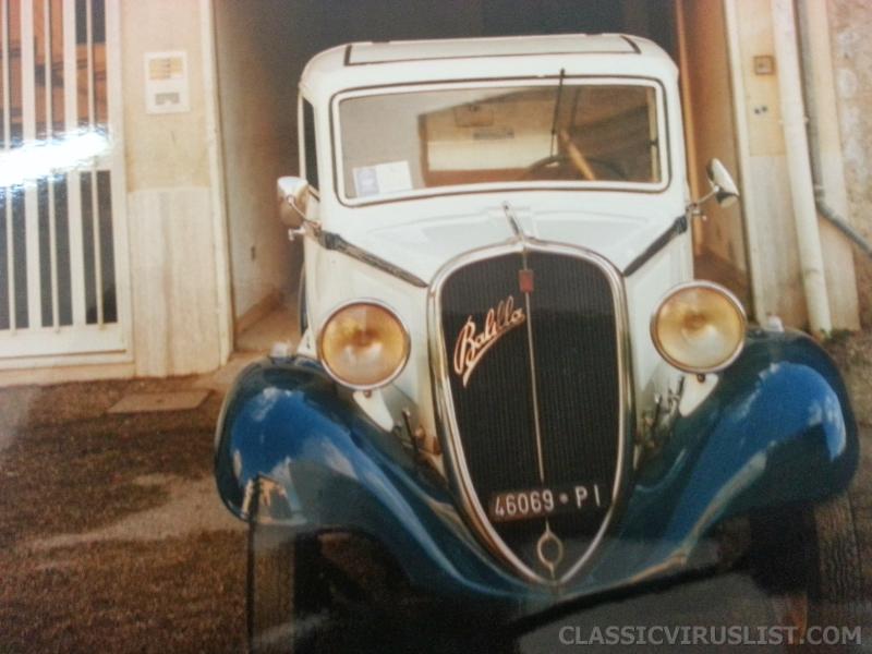 1935 Fiat 508 Balilla CAR_STATUS_RESTORED