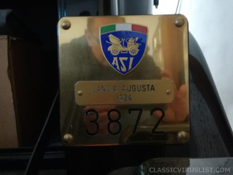 1934 Lancia Augusta CAR_STATUS_RESTORED
